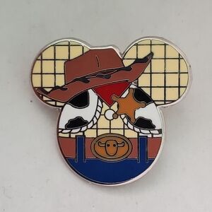 Disney Pin Trading Toy Story Woody Mickey Mouse Icon Character Mystery
